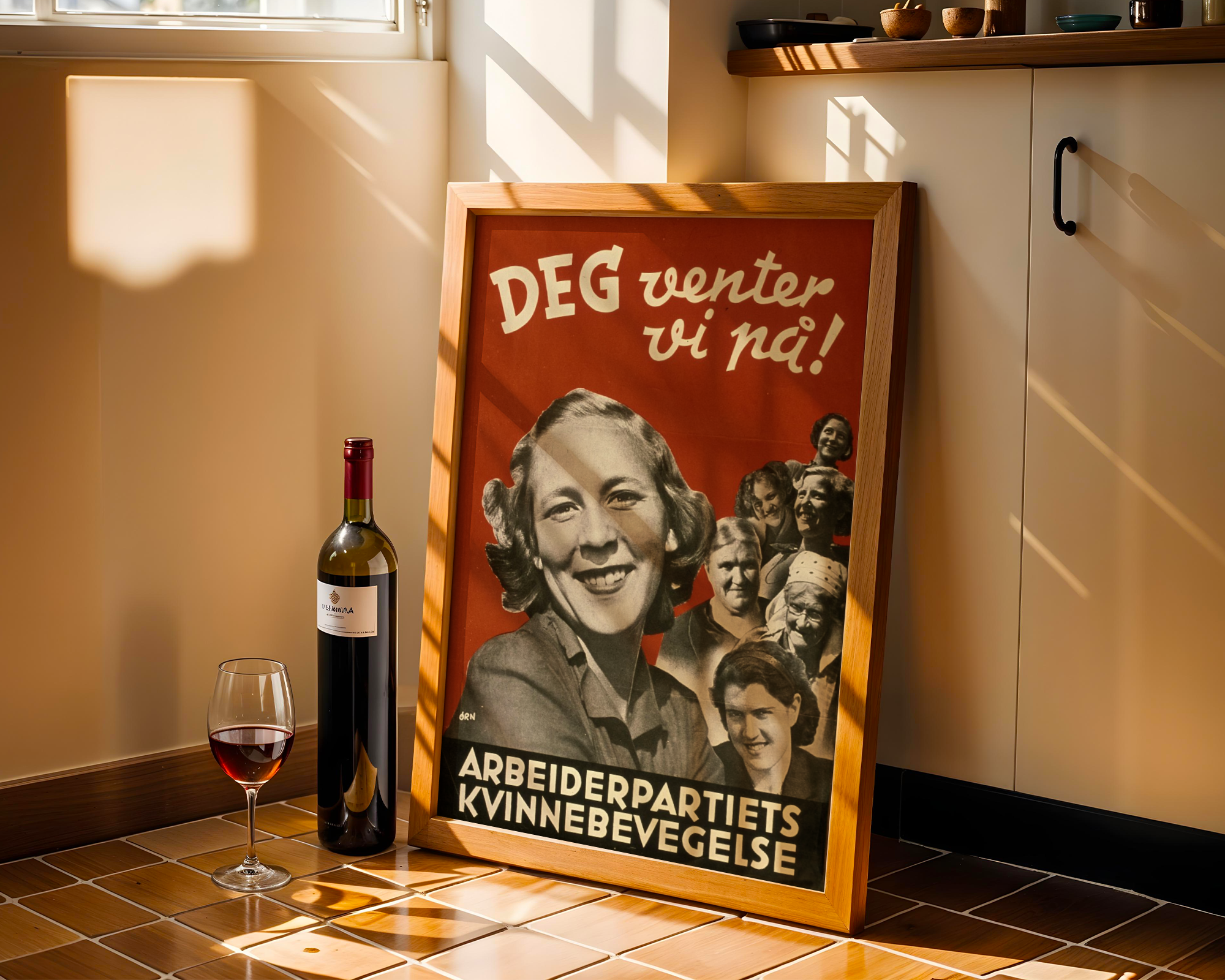 Arbeiderpartiet Politisk Poster