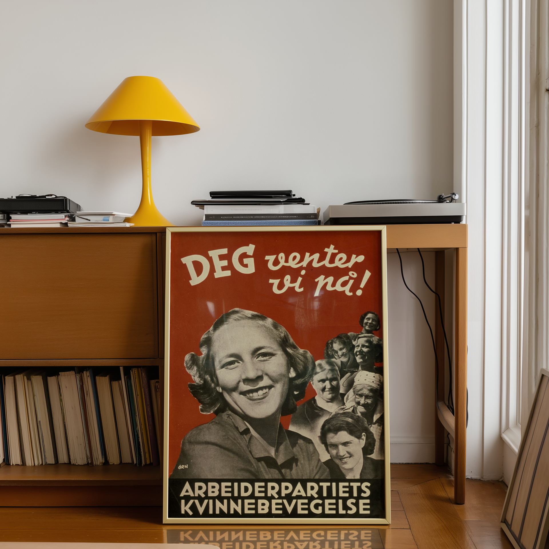 Arbeiderpartiet Politisk Poster