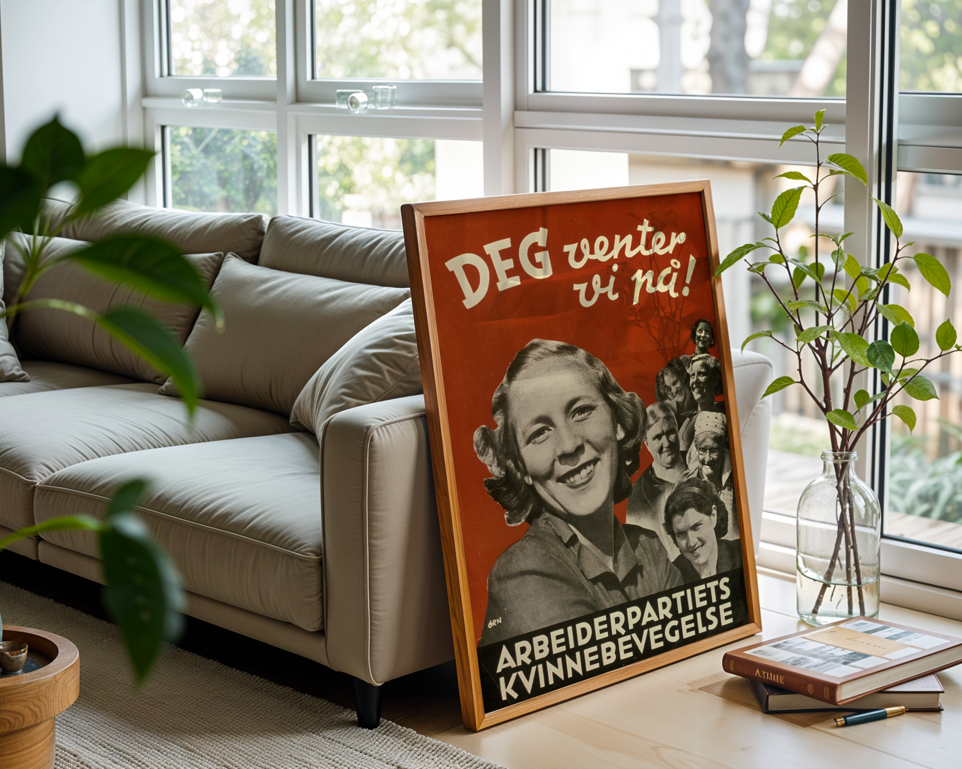 Arbeiderpartiet Politisk Poster