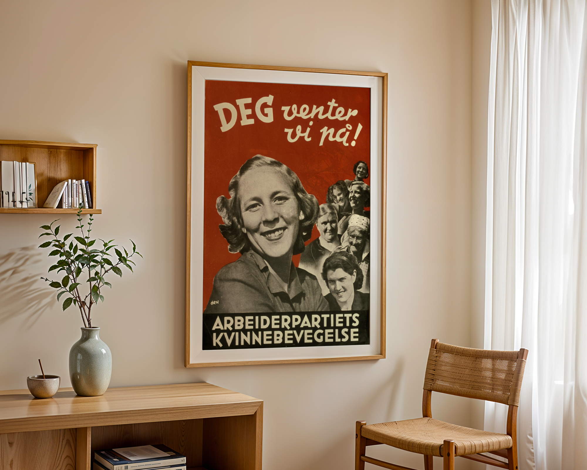 Arbeiderpartiet Politisk Poster
