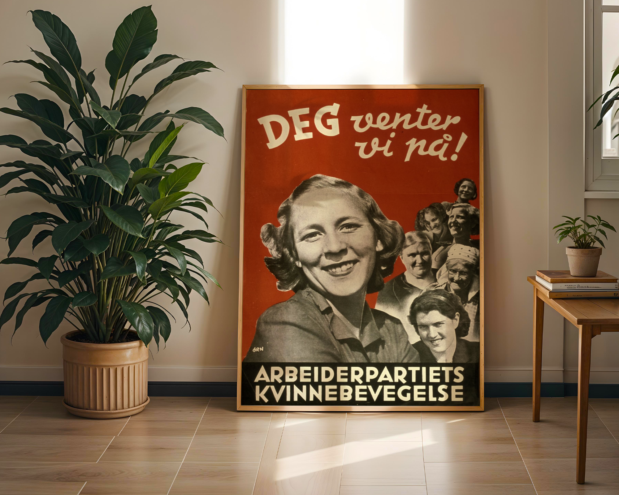 Arbeiderpartiet Politisk Poster