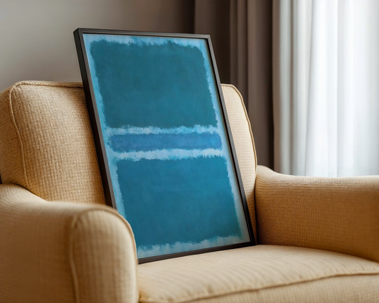 Mark Rothko - Blue Divided by Blue (1966)