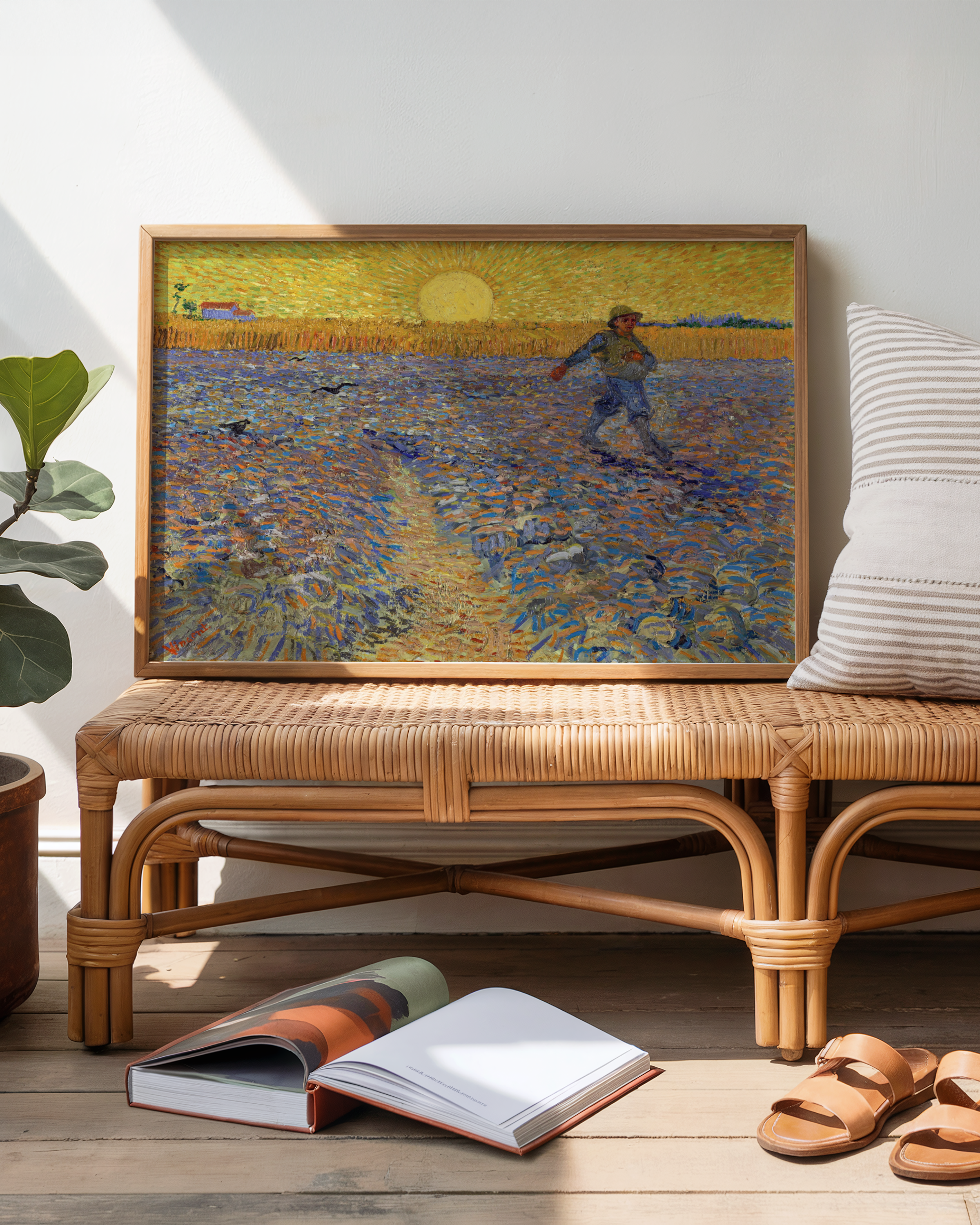 Vincent van Gogh - Såmannen (The Sower) 1888