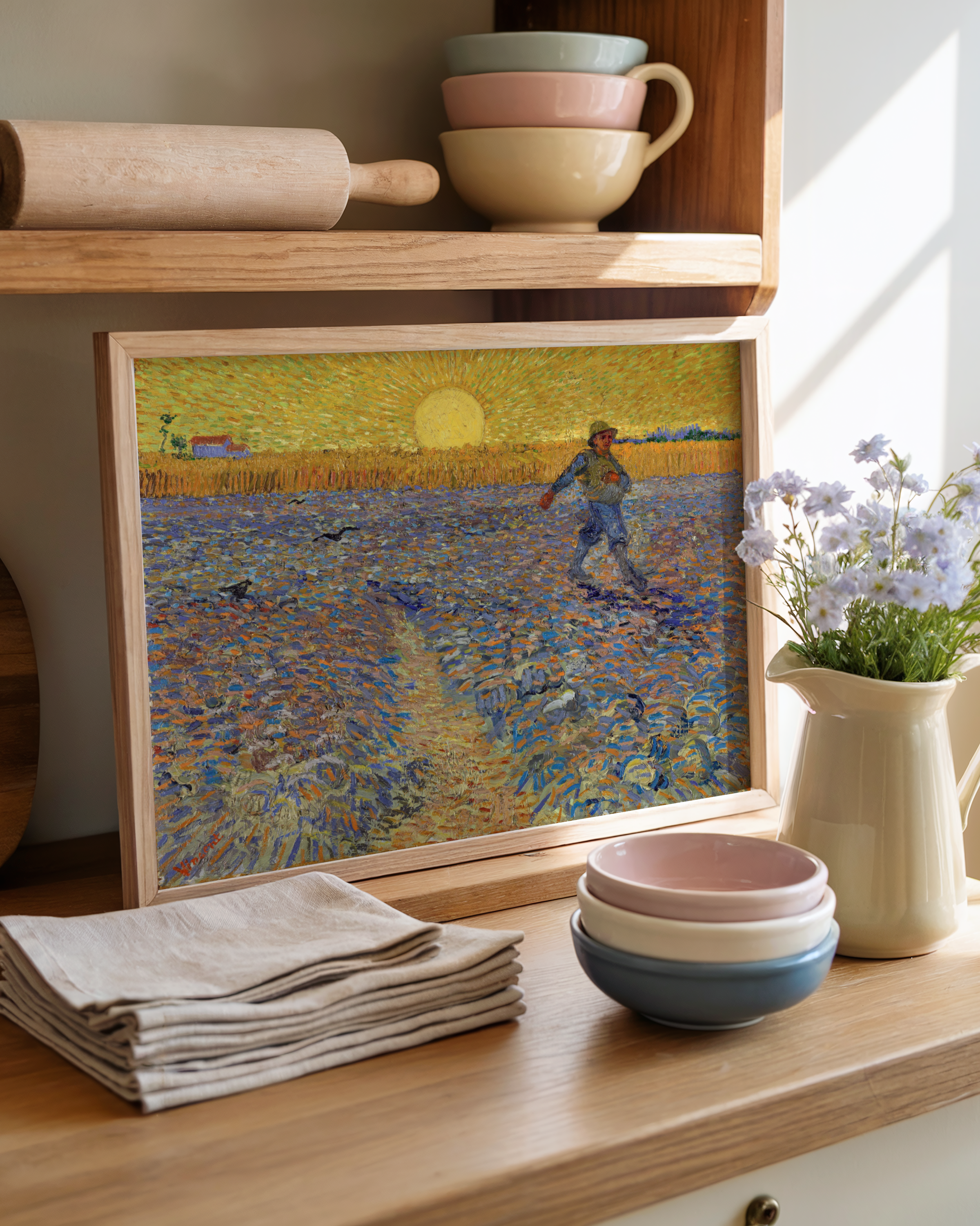 Vincent van Gogh - Såmannen (The Sower) 1888