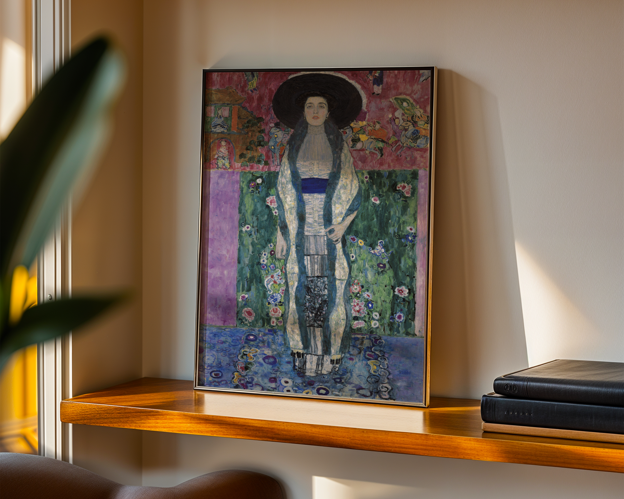 Gustav Klimt - Portrett av Adele Bloch-Bauer II (1912)