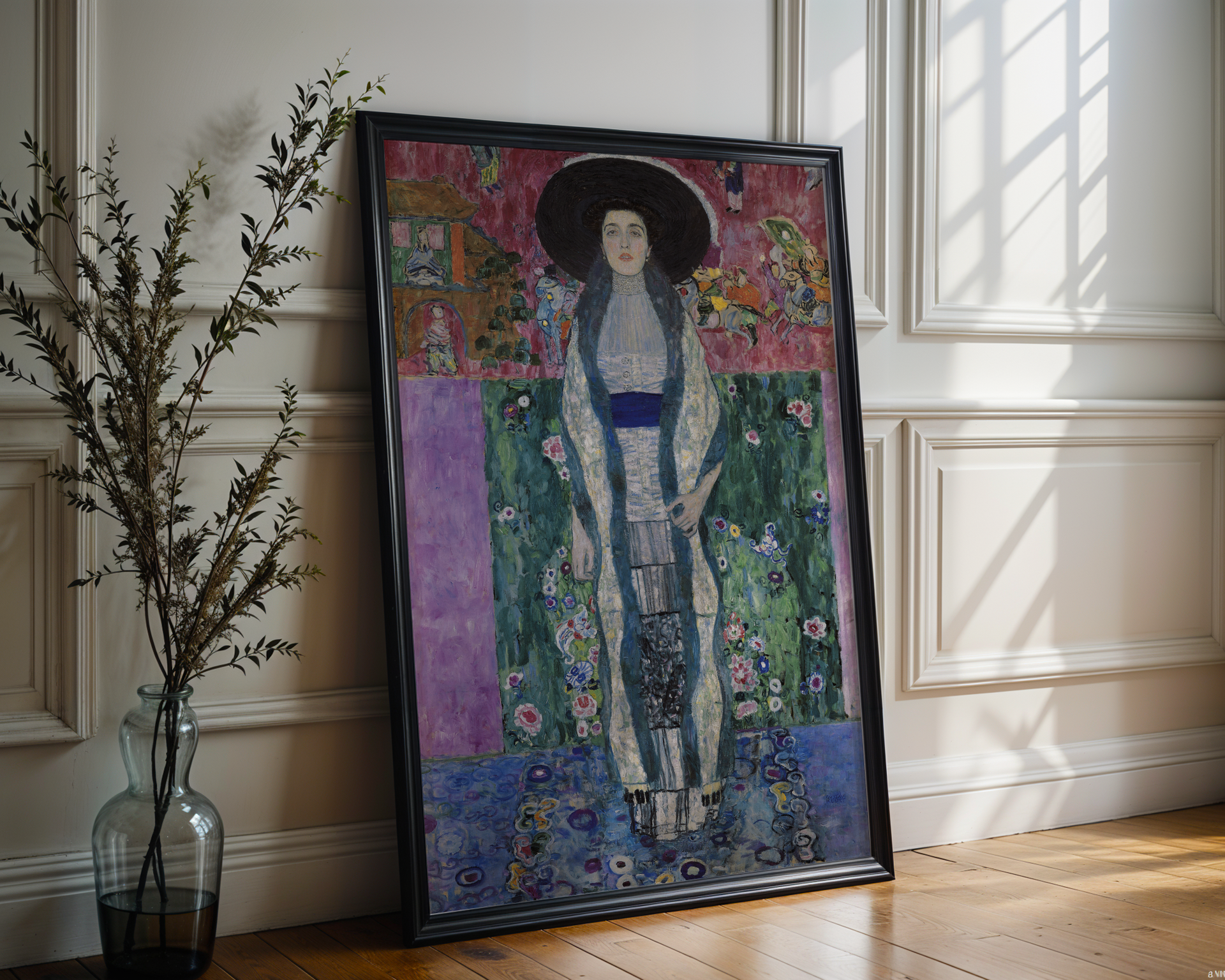 Gustav Klimt - Portrett av Adele Bloch-Bauer II (1912)