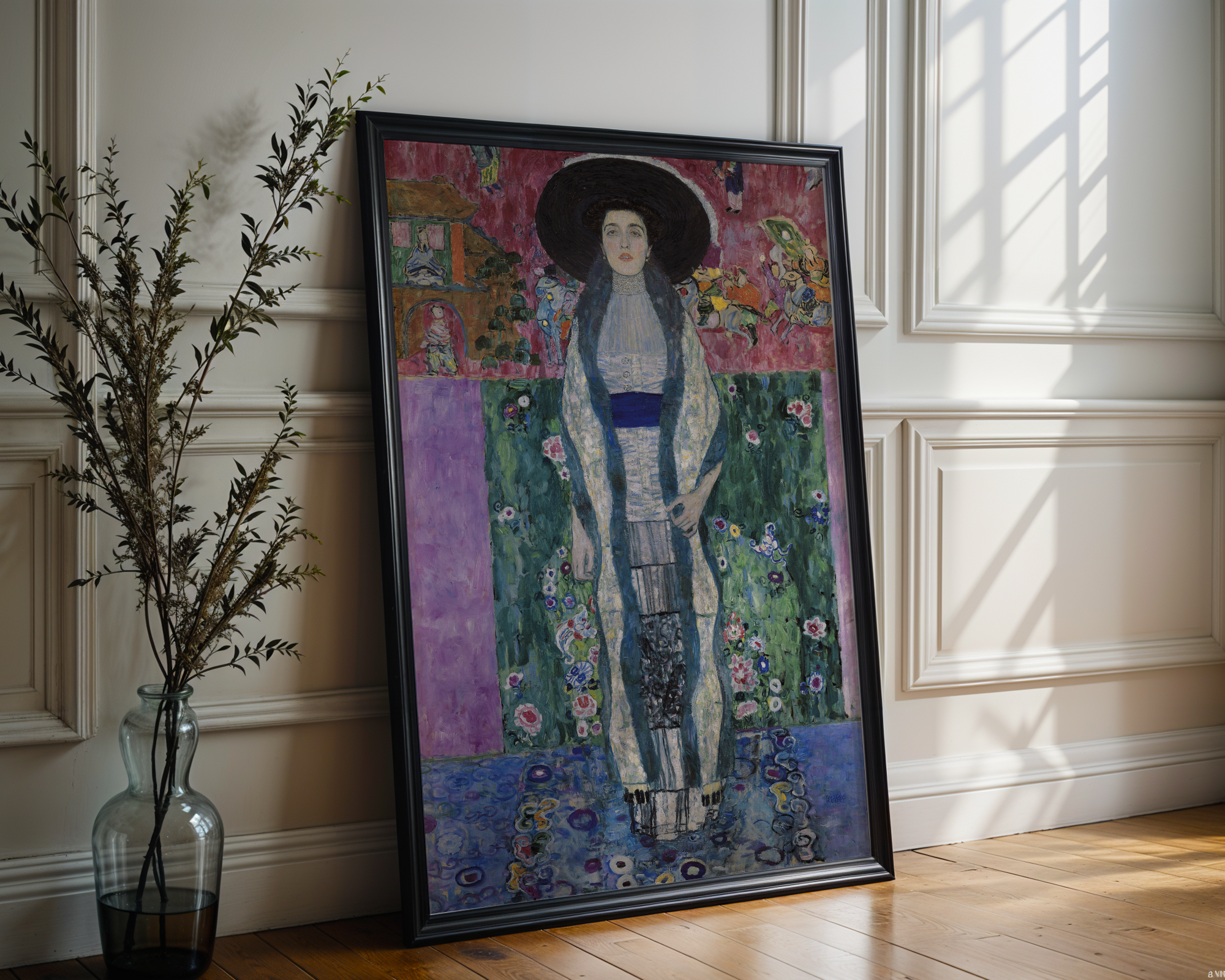 Gustav Klimt - Portrett av Adele Bloch-Bauer II (1912)