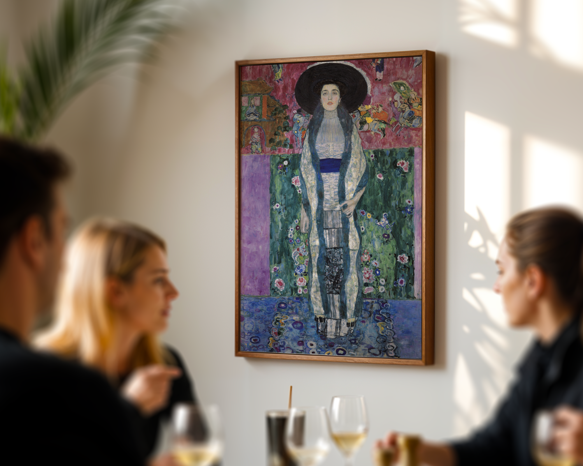 Gustav Klimt - Portrett av Adele Bloch-Bauer II (1912)