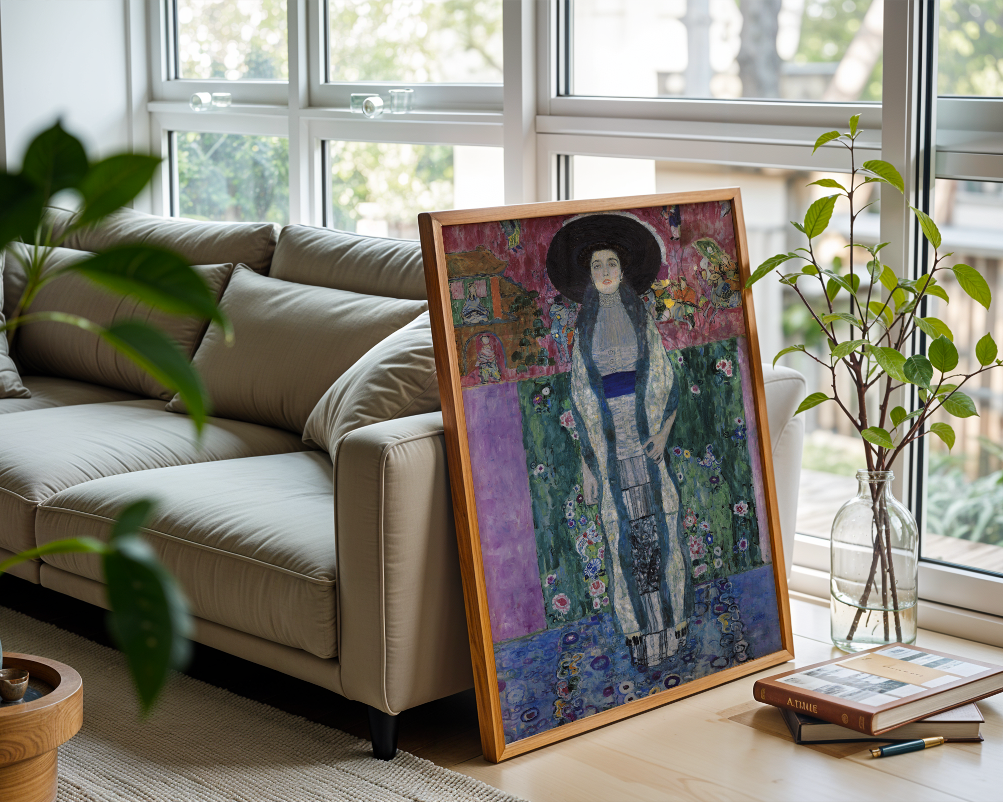 Gustav Klimt - Portrett av Adele Bloch-Bauer II (1912)