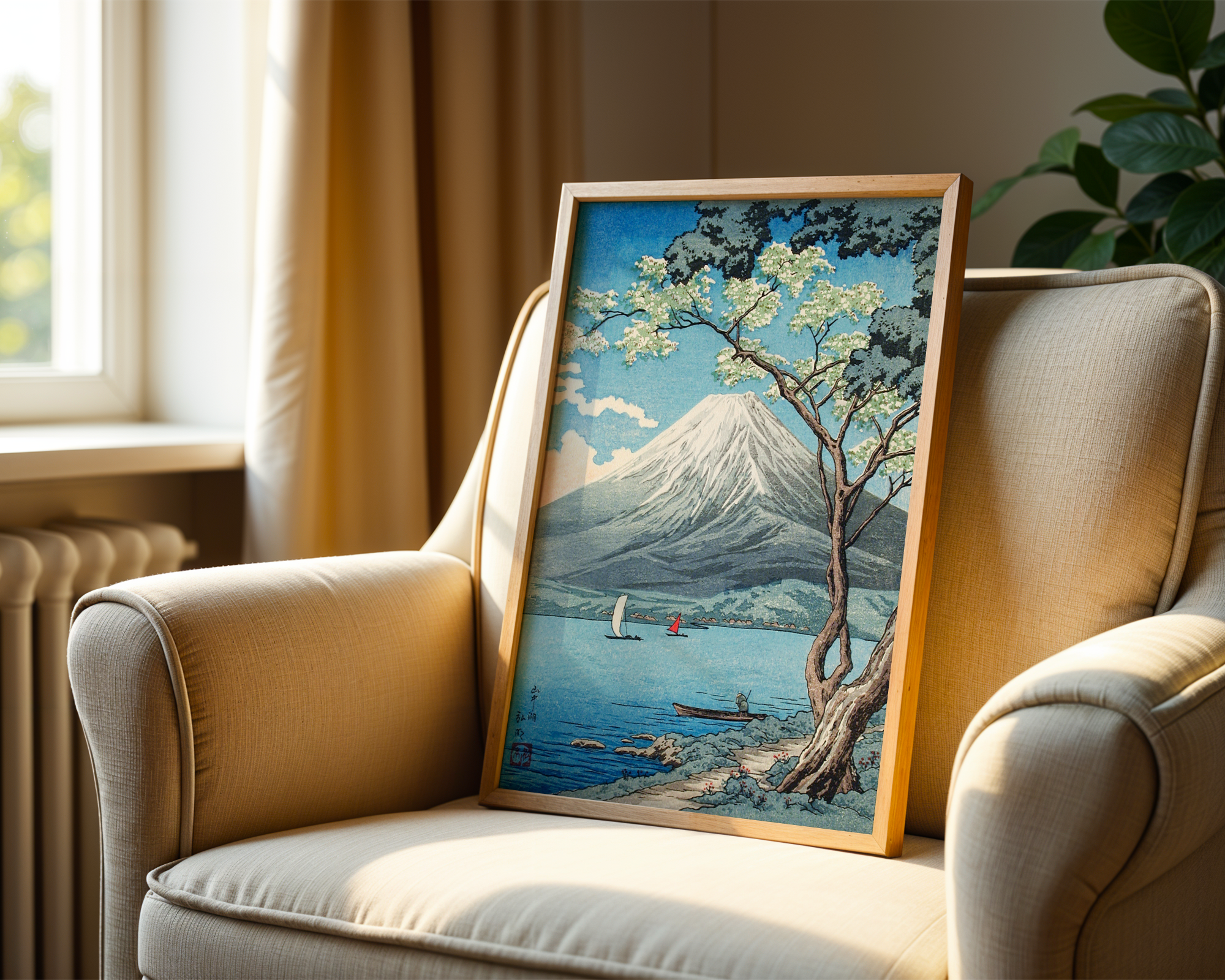 Hiroaki Takahashi - Mount Fuji from Lake Yamanaka