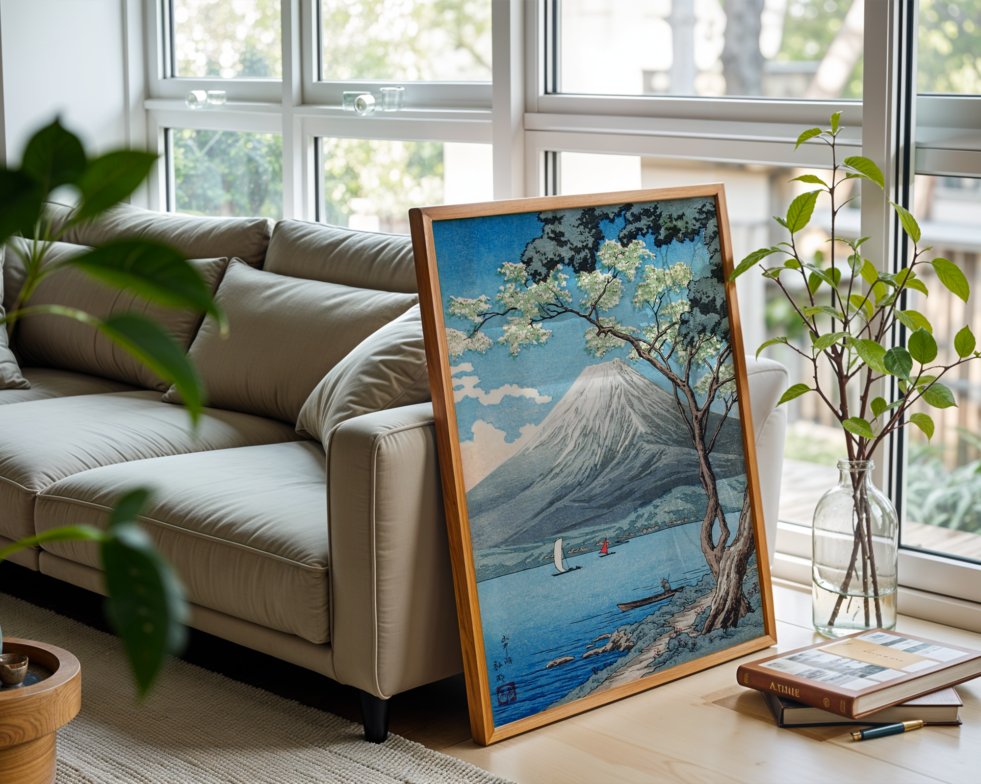 Hiroaki Takahashi - Mount Fuji from Lake Yamanaka