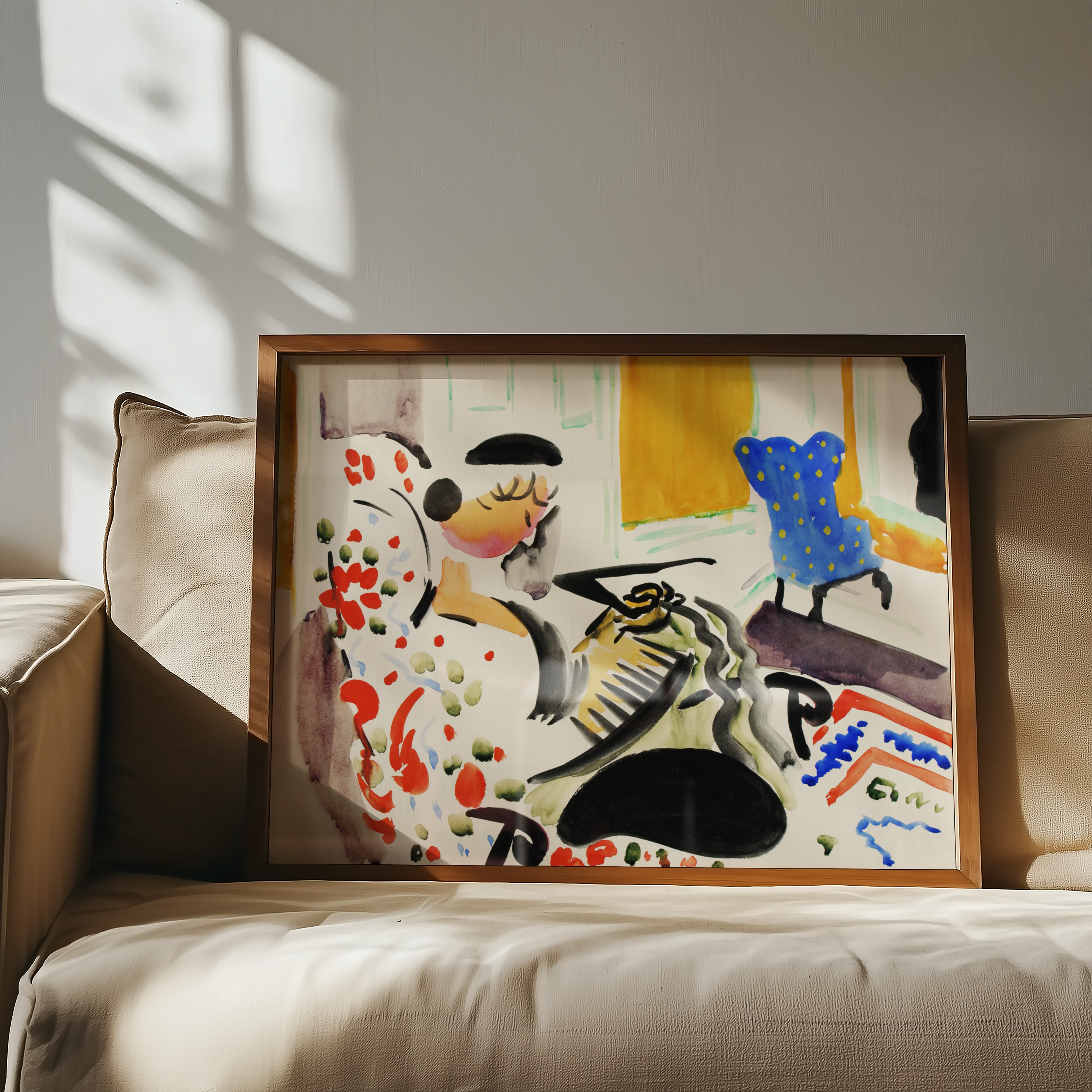 Henry Lyman Saÿen - Calligraphic Interior