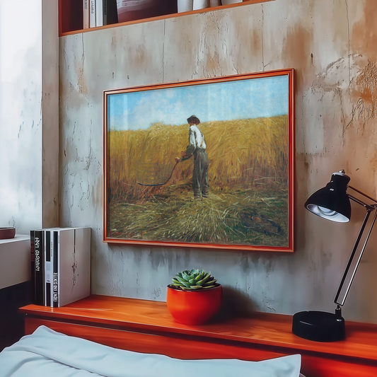 Winslow Homer - The Veteran in a New Field (1865)