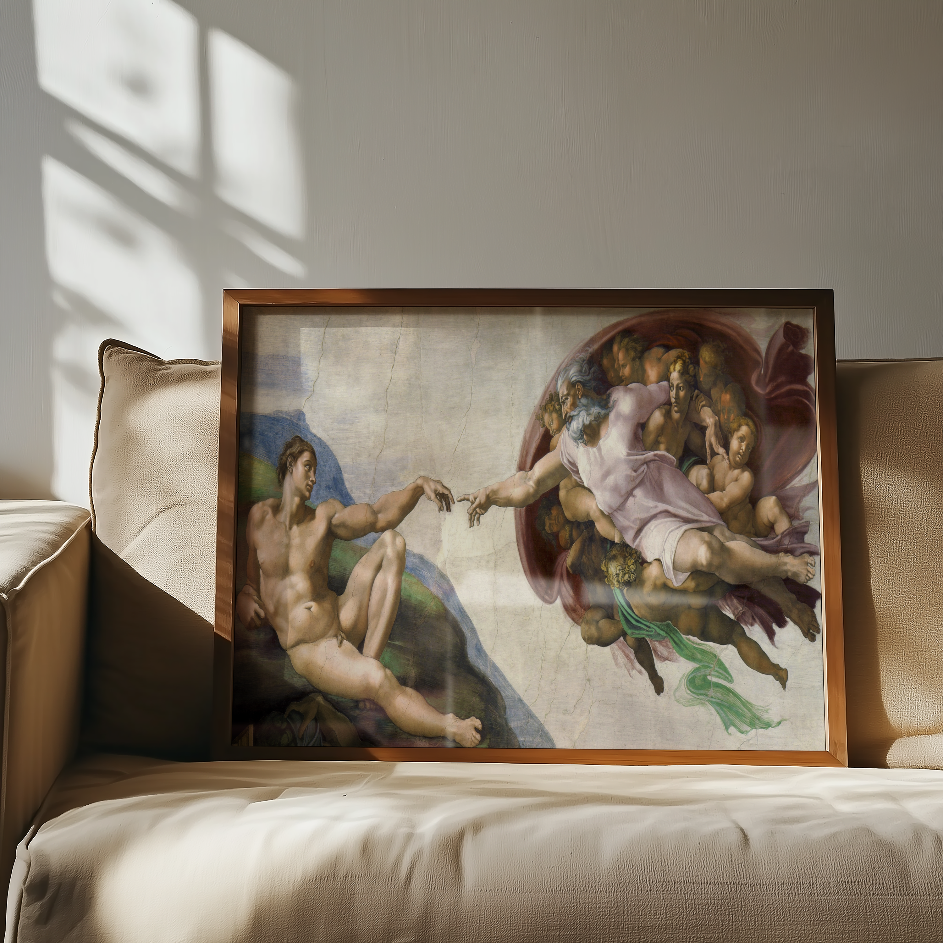 Michelangelo Buonarroti - The Creation of Adam