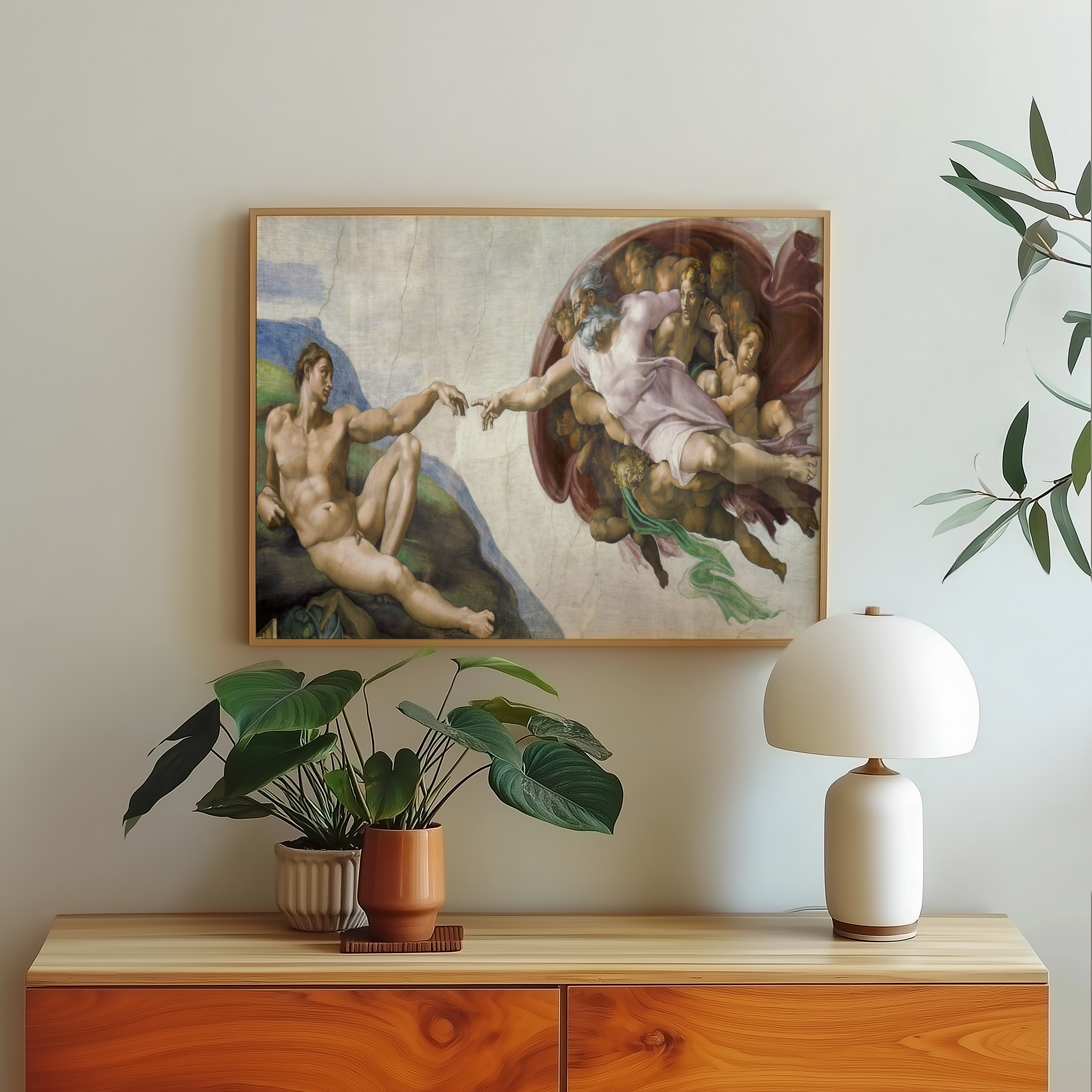 Michelangelo Buonarroti - The Creation of Adam
