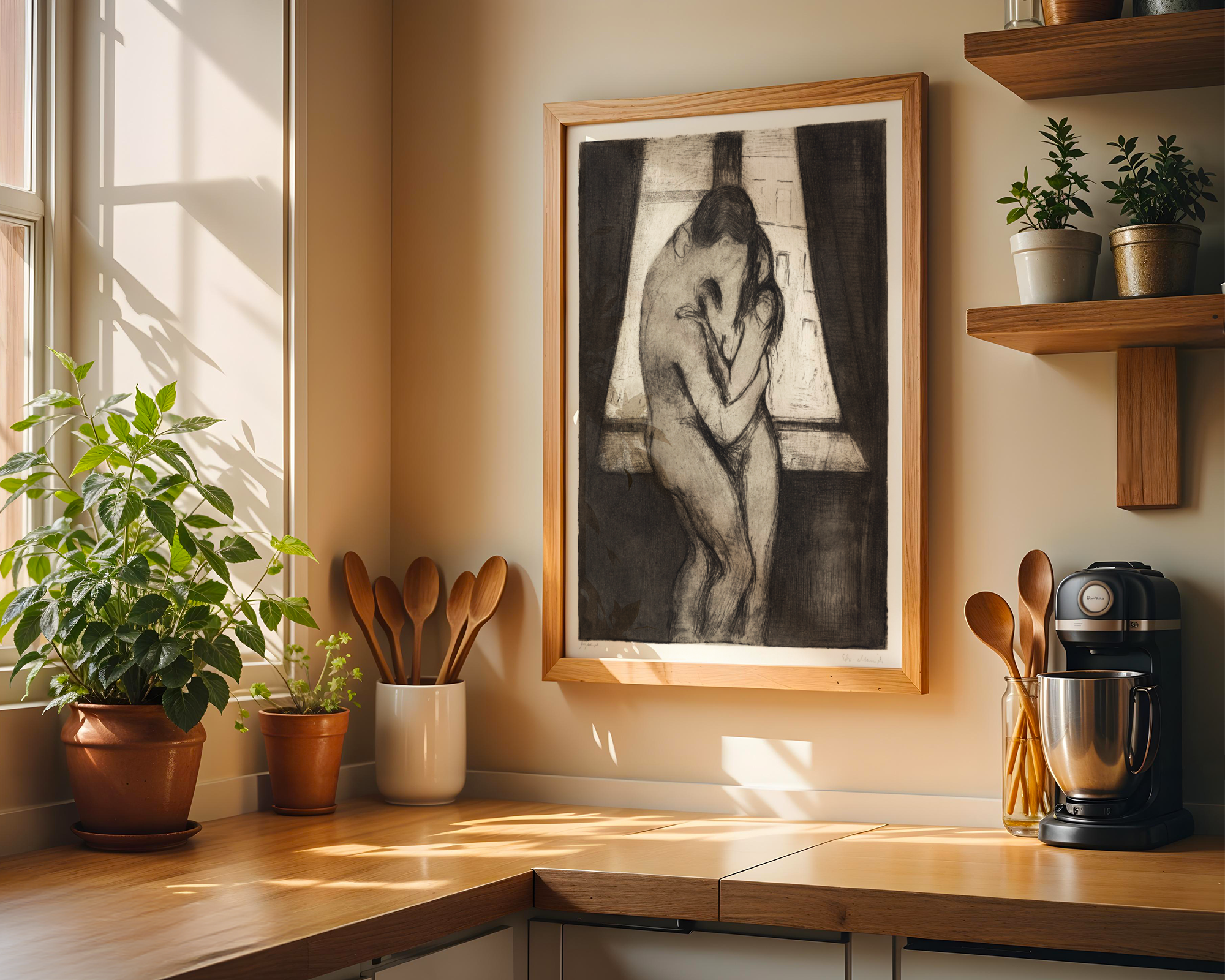 Edvard Munch - Kysset