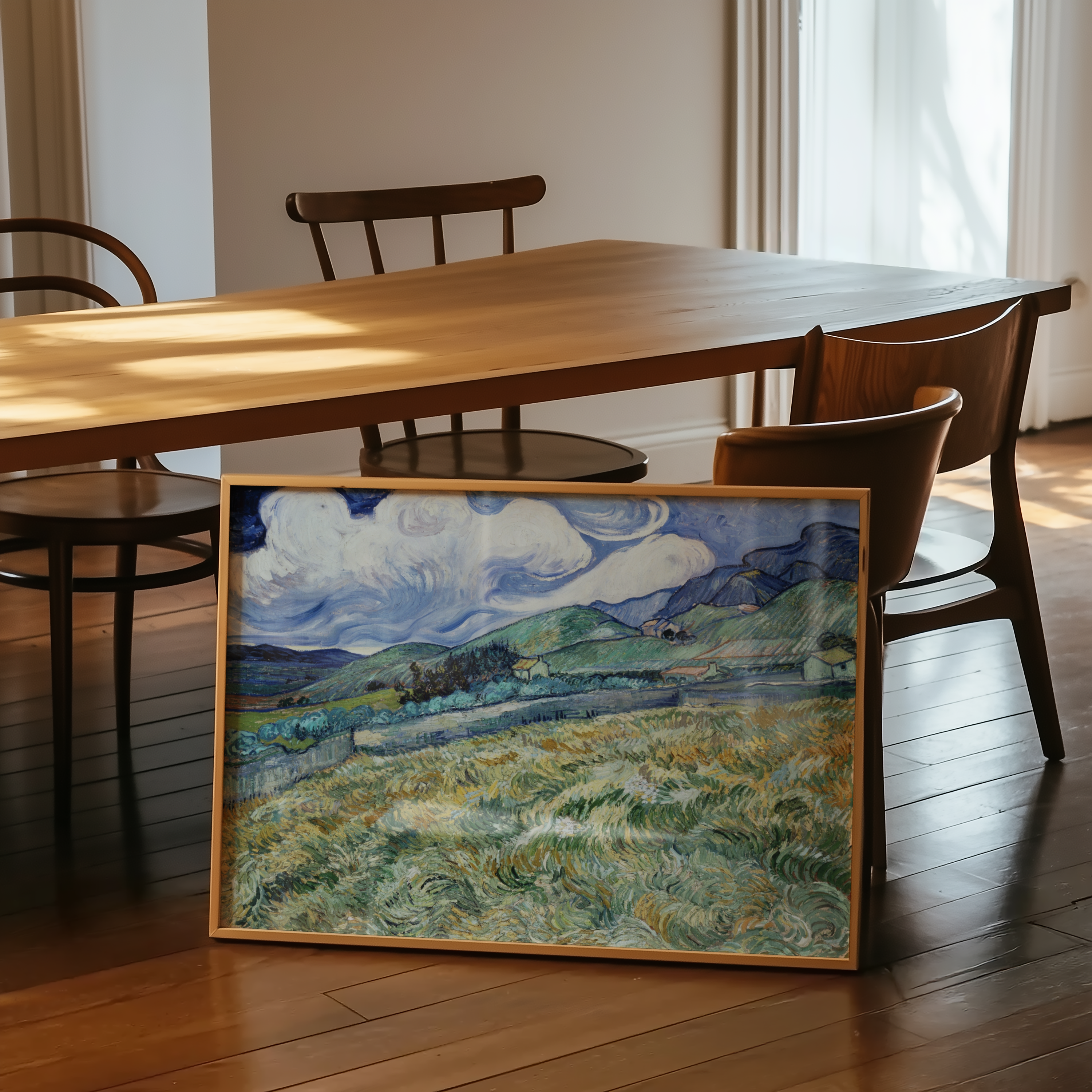 Vincent van Gogh - Landscape from Saint-Rémy