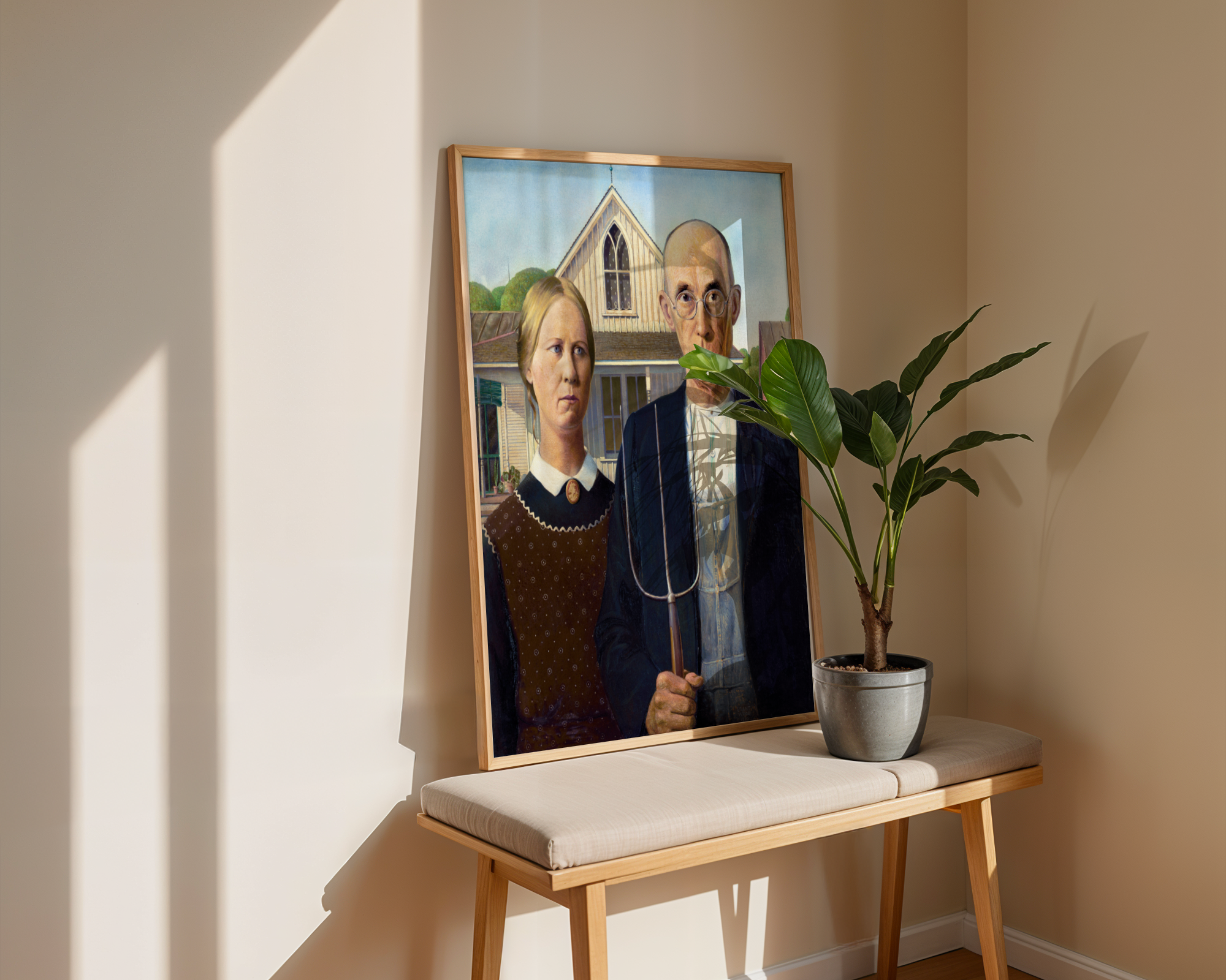 Grant Wood - American Gothic