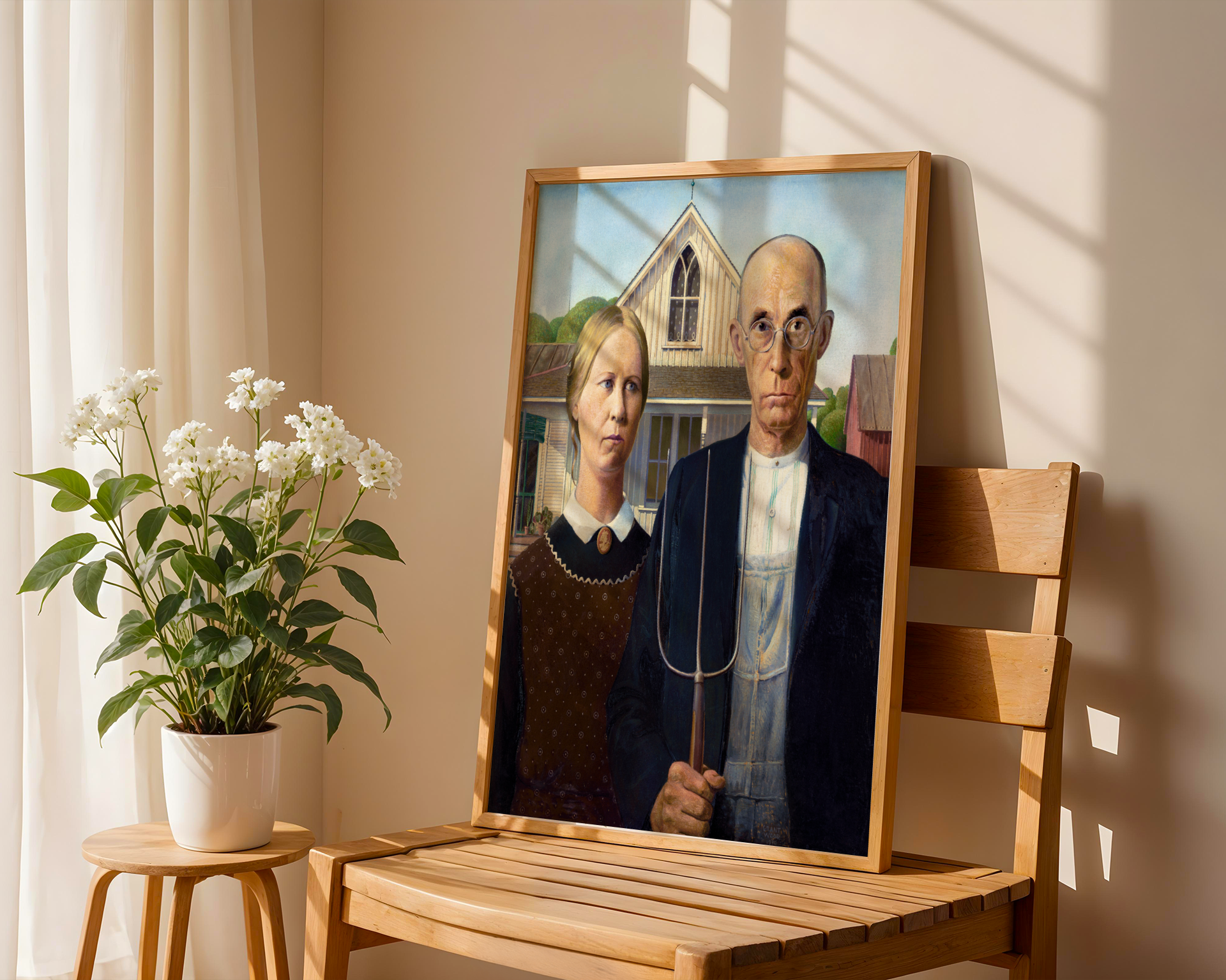 Grant Wood - American Gothic