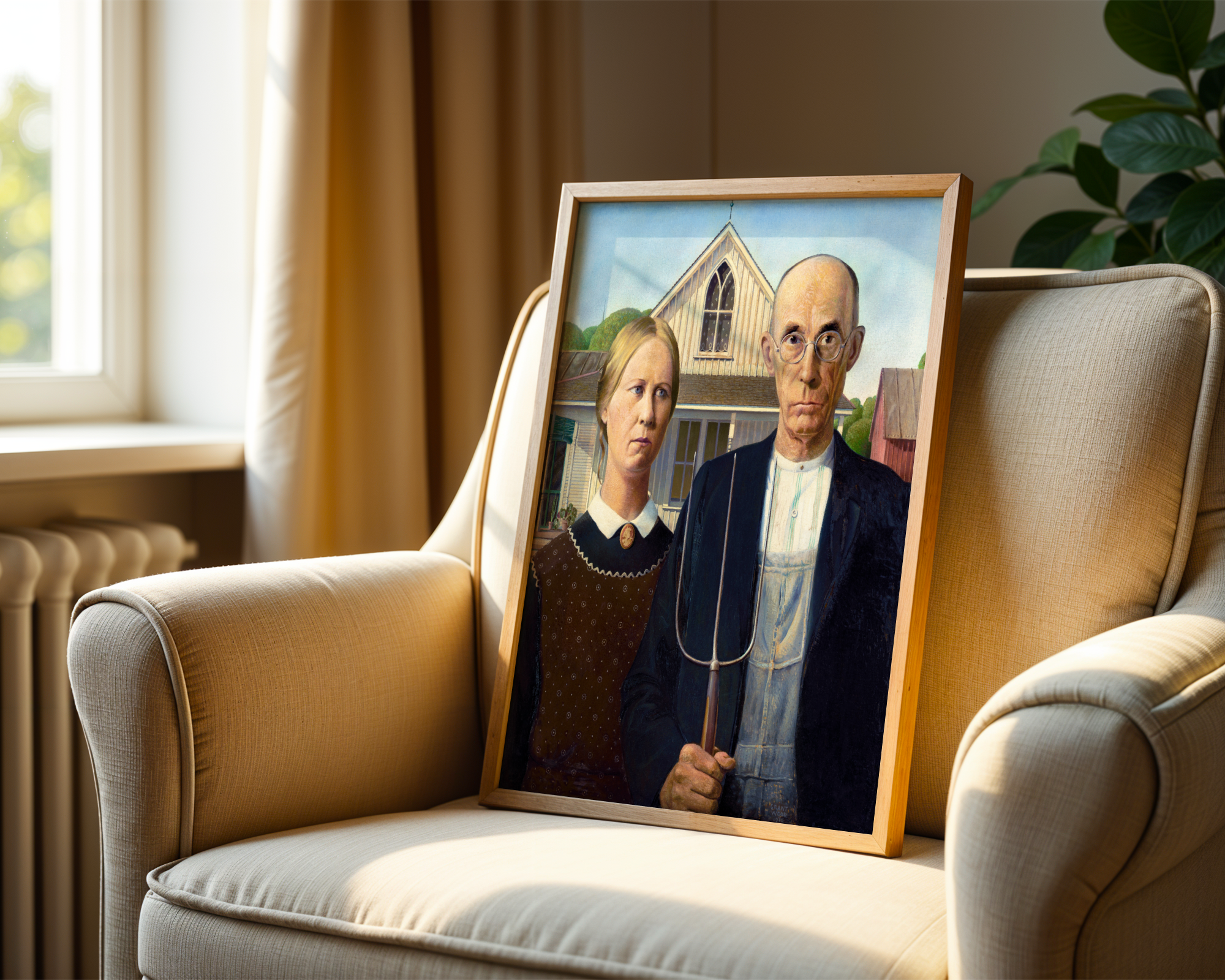 Grant Wood - American Gothic