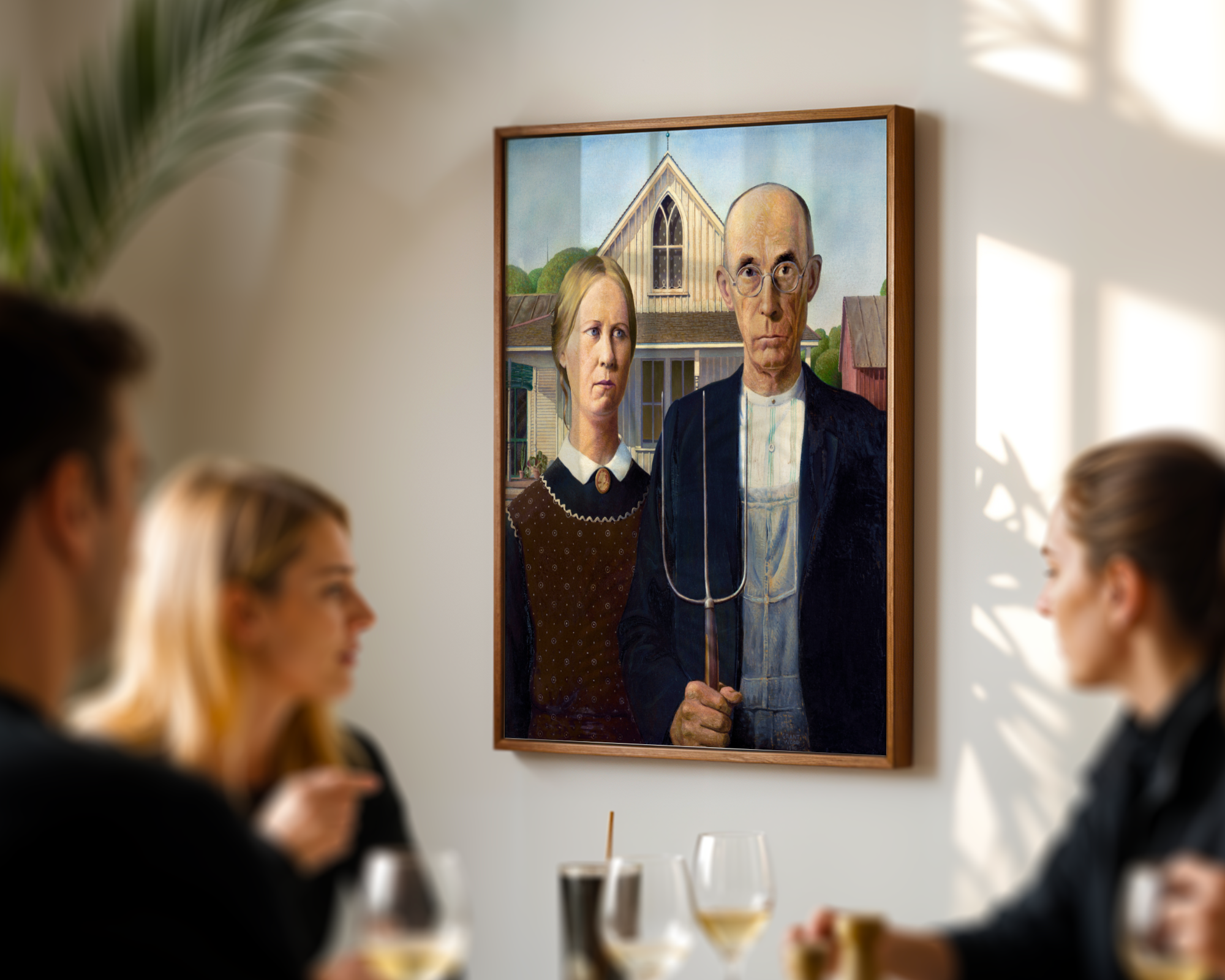 Grant Wood - American Gothic