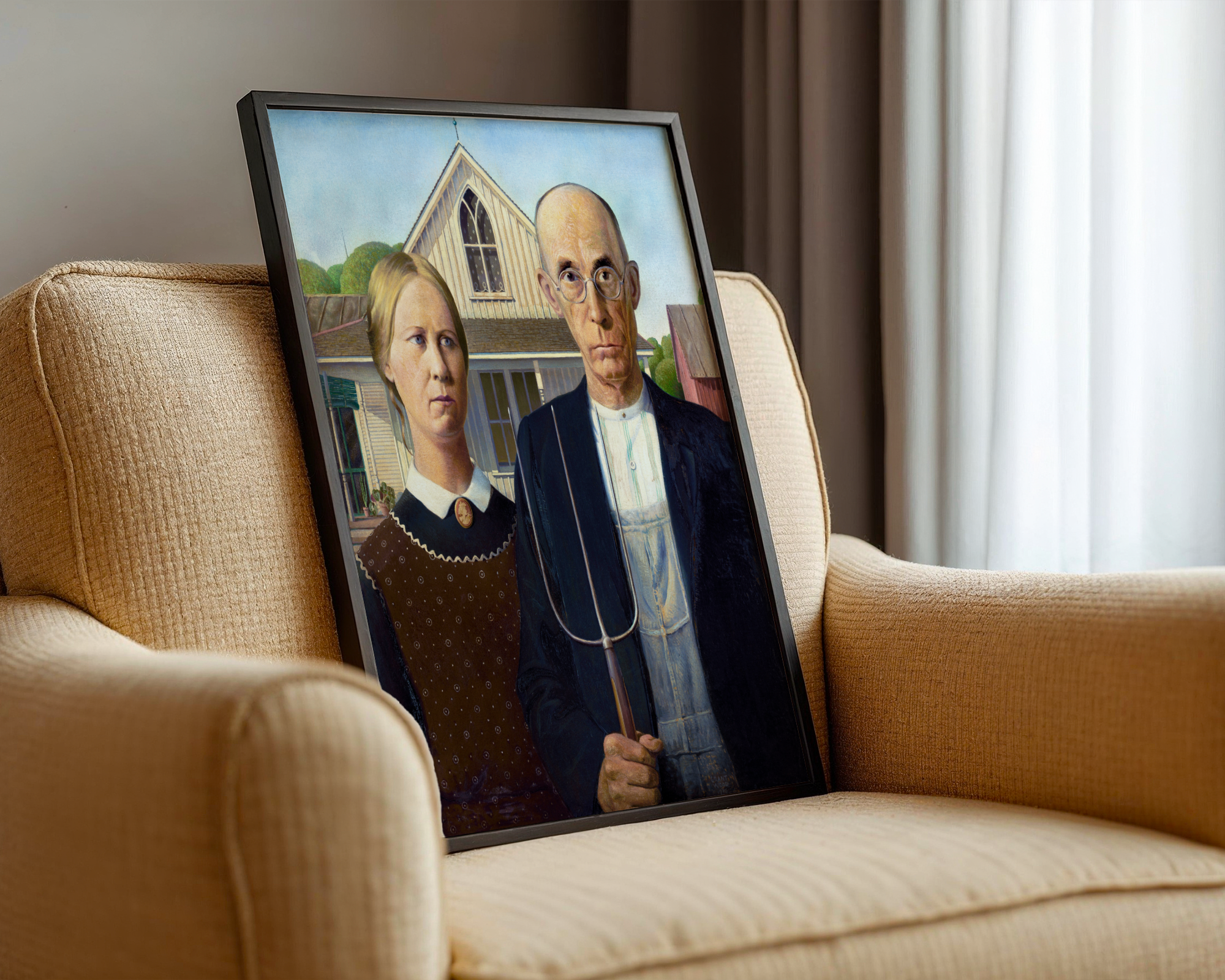 Grant Wood - American Gothic
