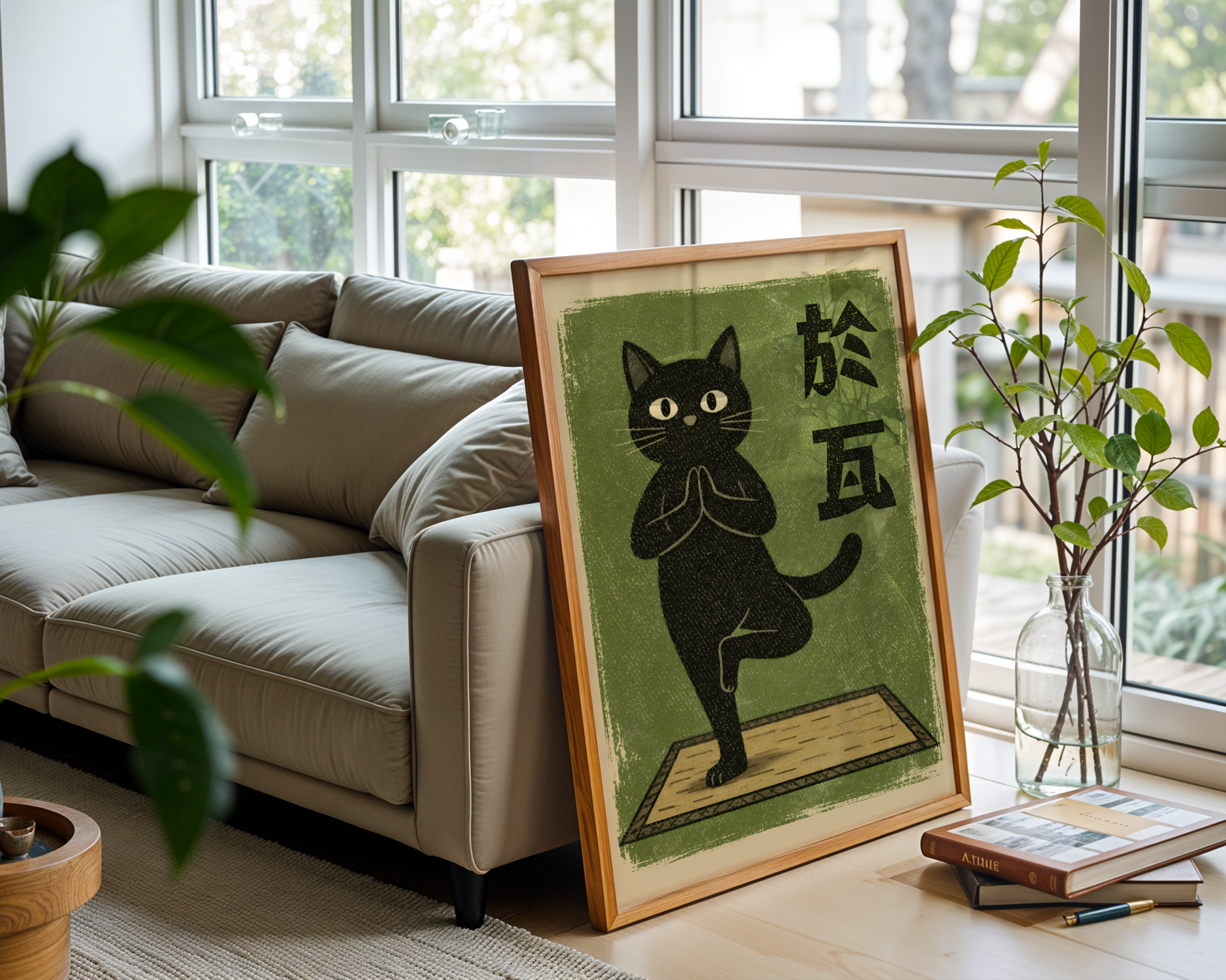 Yoga Cat Pose